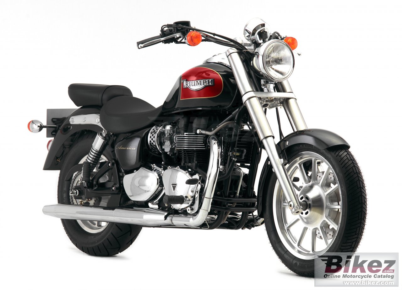 Big Triumph america picture and wallpaper from Bikez.com
